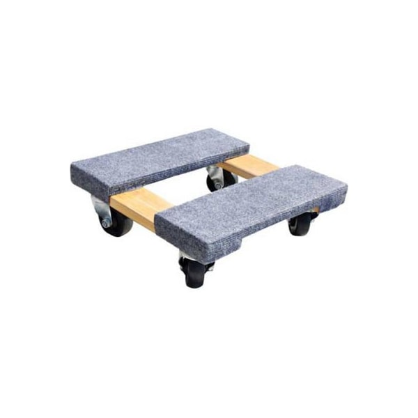 Milwaukee Hand Trucks Milwaukee Wood Furniture Dolly 33815 - Carpeted Ends - 15" x 15" - 800 Lb. Capacity 33815 - main